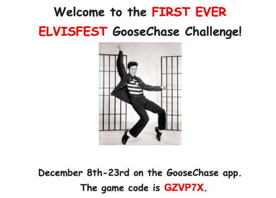 ElvisFest GooseChase Challenge