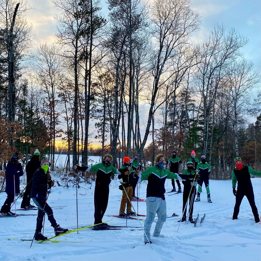 First day of practice for the 2021 TrekNorth Sundogs Nordic Ski Team!