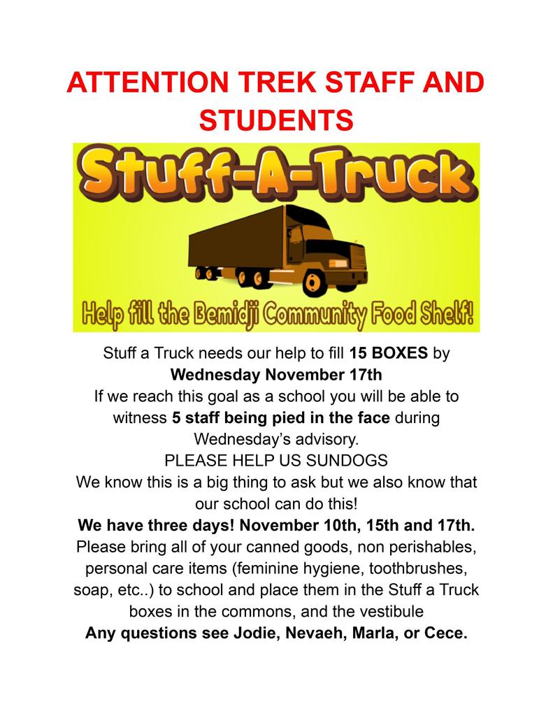 stuff a truck 2021