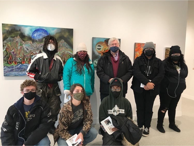 TrekNorth students with Dr. Alberti